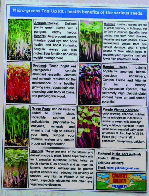 Top-up Micro green Seed packs Version 1 - Image 3