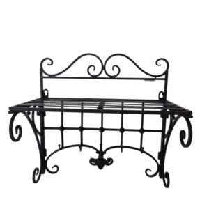 Wall Shelf with 5 Hooks