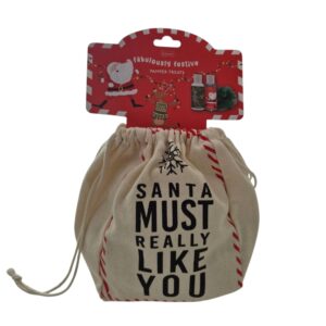 Santa Must Really Like You Pamper Bag