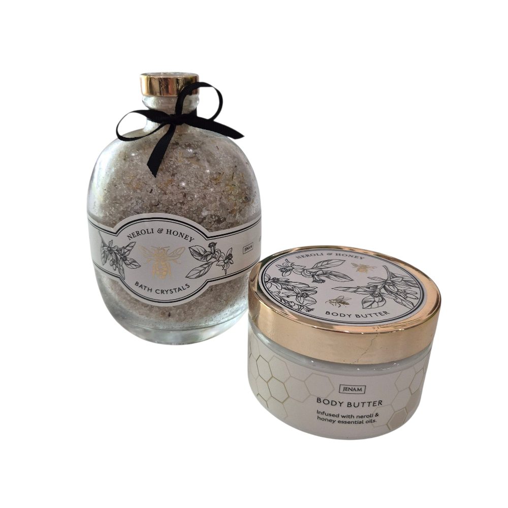 Bee Bath Crystals and Body Butter