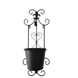 Hanging Flower Pot Matt Black